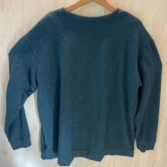 Orvis Mens XL Cashmere Blend Green sweater Shirt Top Super Soft - Picture 7 of 7